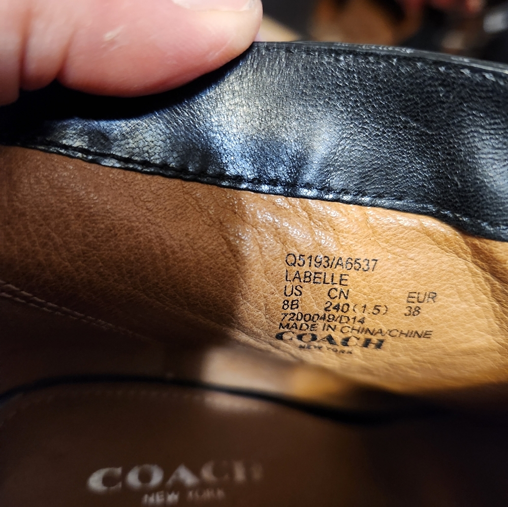 Coach Labelle Booties With Open Toe - image 5